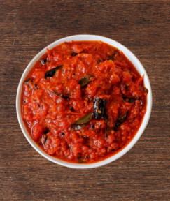 Homemade Tomato Pickle by Vennela’s Family Foods